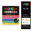 Set of UNI POSCA acrylic Japanese markers
