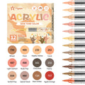 Skin Tones  Brush Tip Acrylic