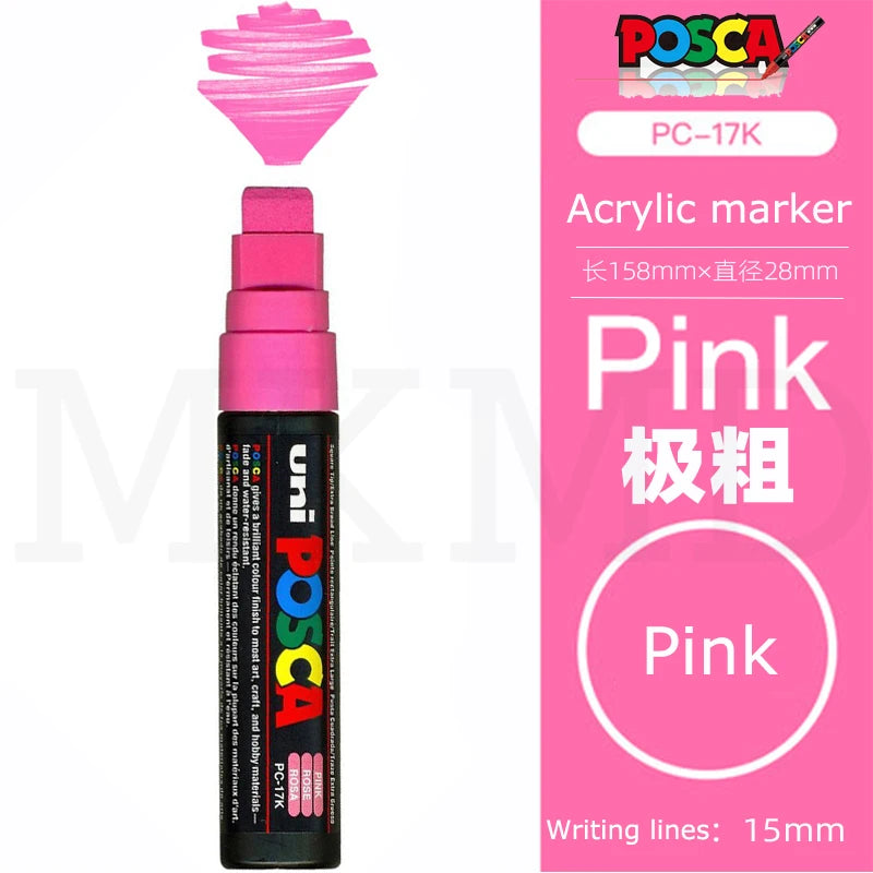 Japanese Uni 1PC POSCA marker with a thick head