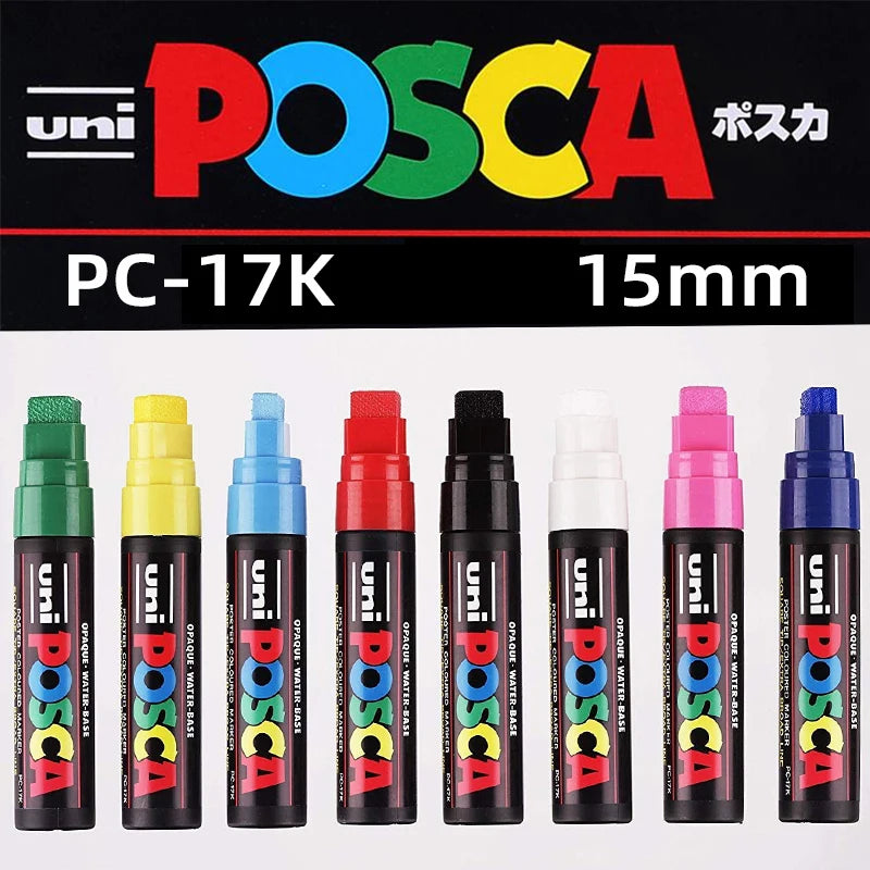 Japanese Uni 1PC POSCA marker with a thick head
