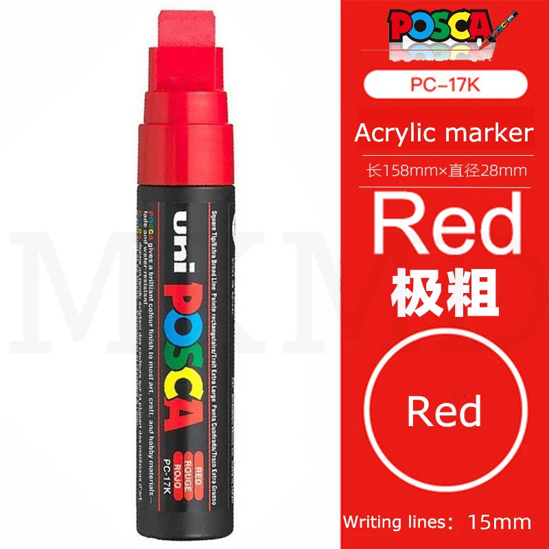 Japanese Uni 1PC POSCA marker with a thick head