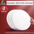 Marie’s round canvases