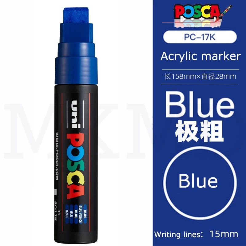 Japanese Uni 1PC POSCA marker with a thick head