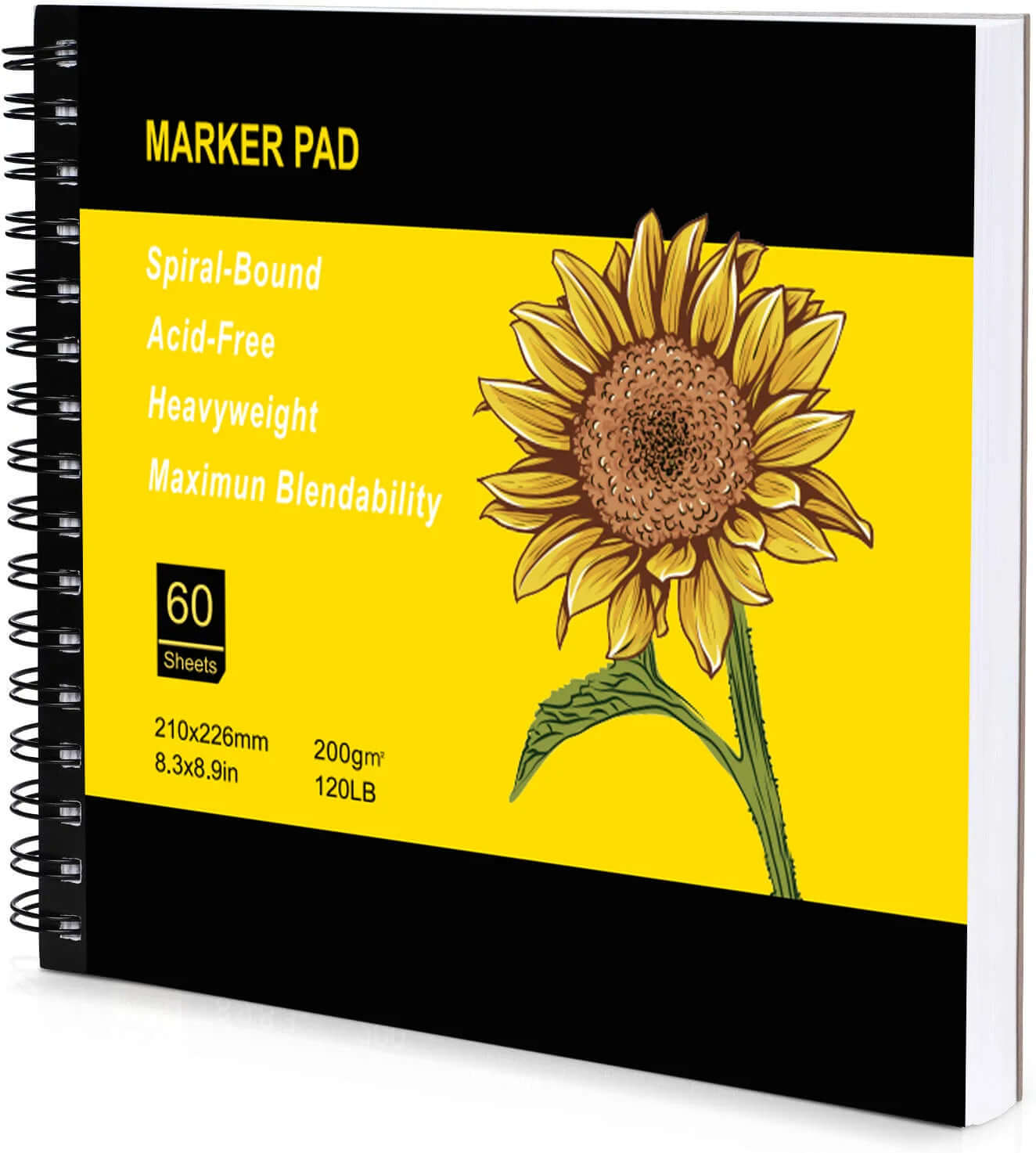 Sketchbook marker pad